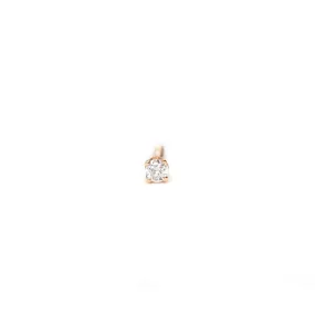 14K Gold Mini Diamond Stud