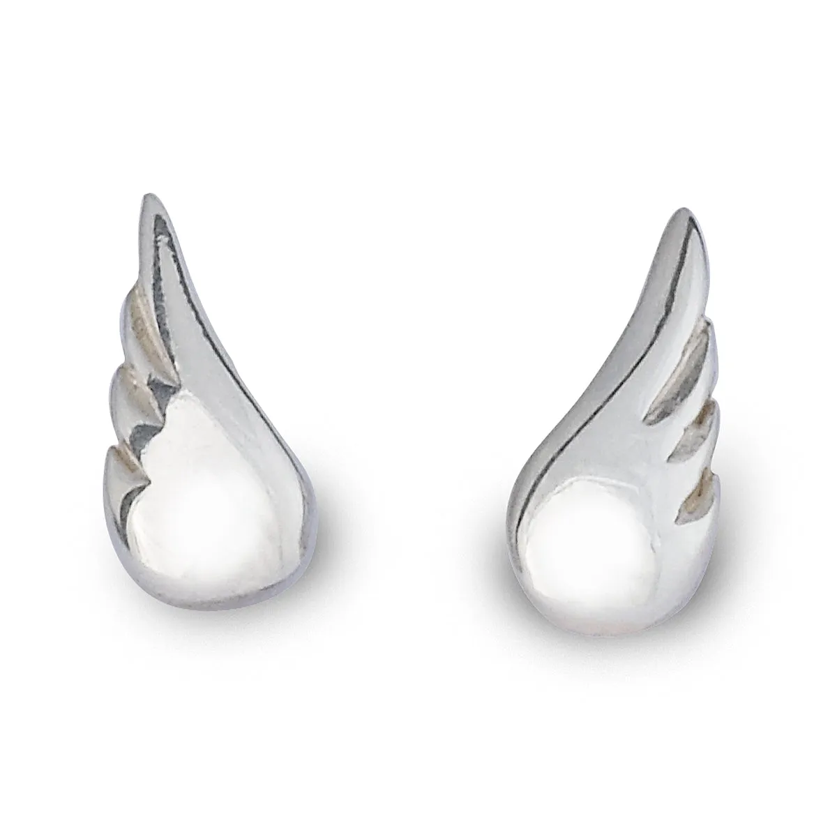 Angel Wing Stud Earrings