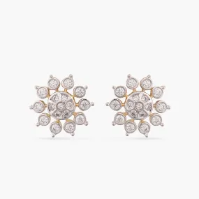 Aurora CZ Silver Studs