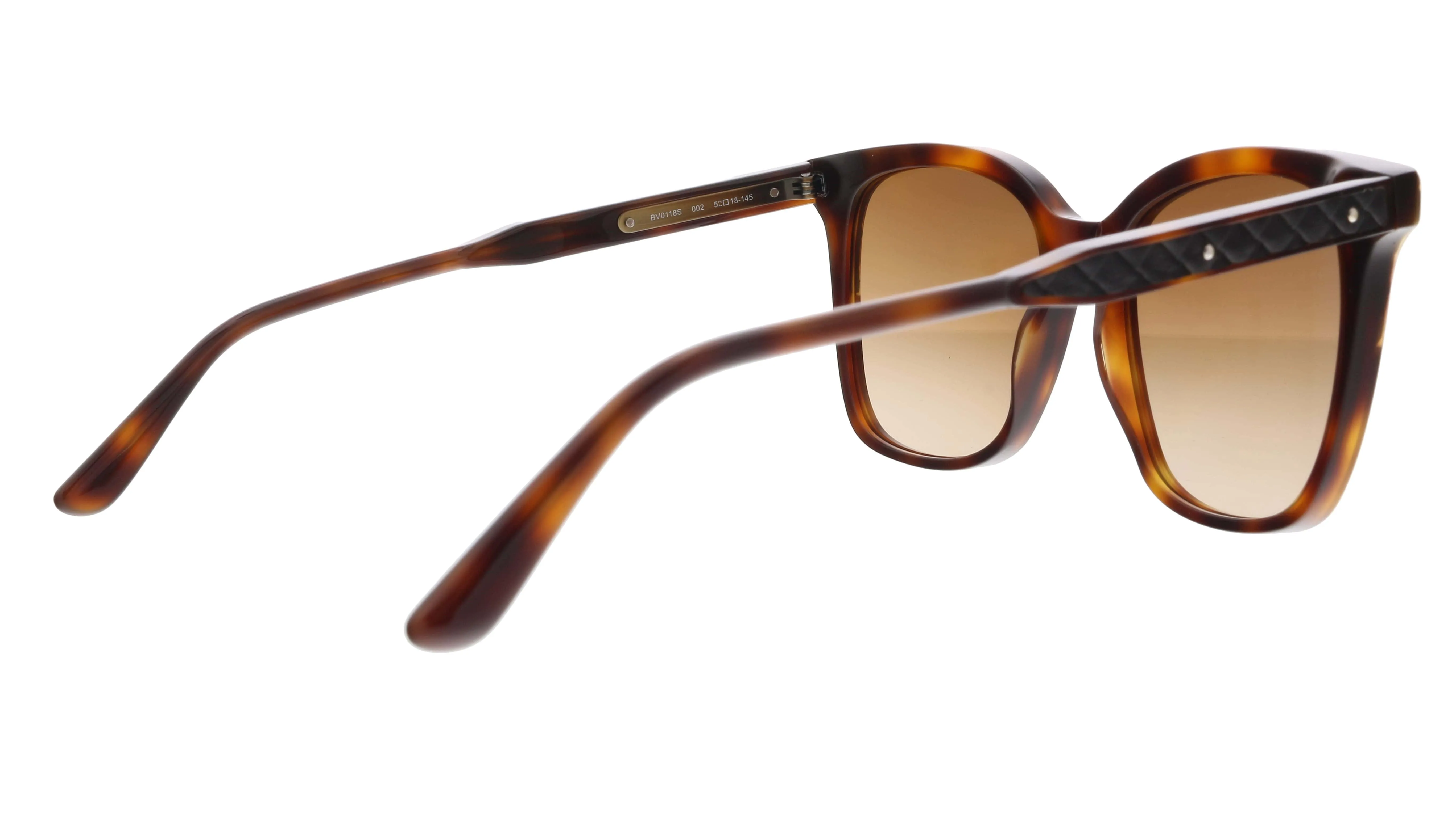 Bottega Veneta BV0118S-002  Brown  Rectangle Sunglasses