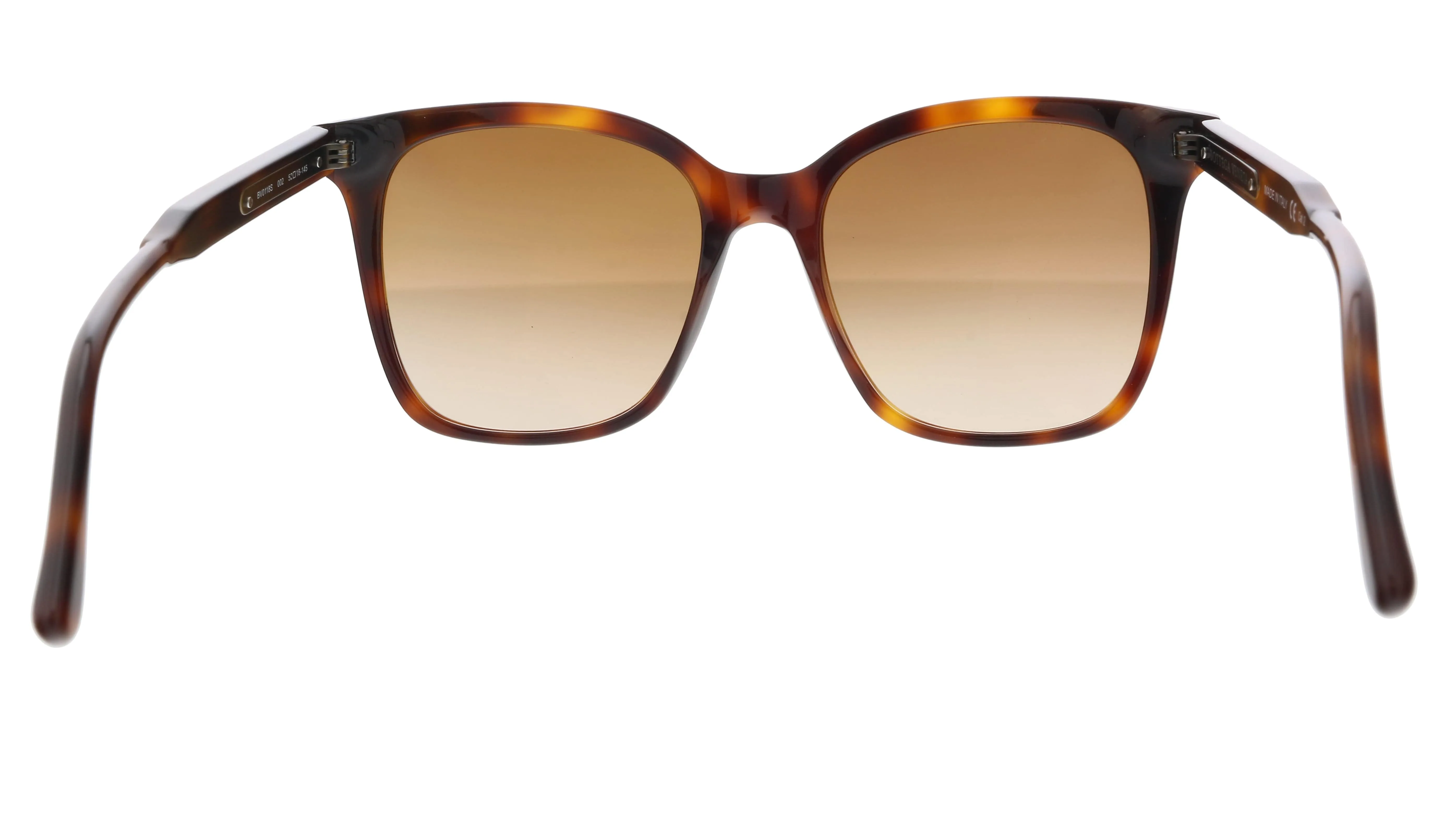 Bottega Veneta BV0118S-002  Brown  Rectangle Sunglasses