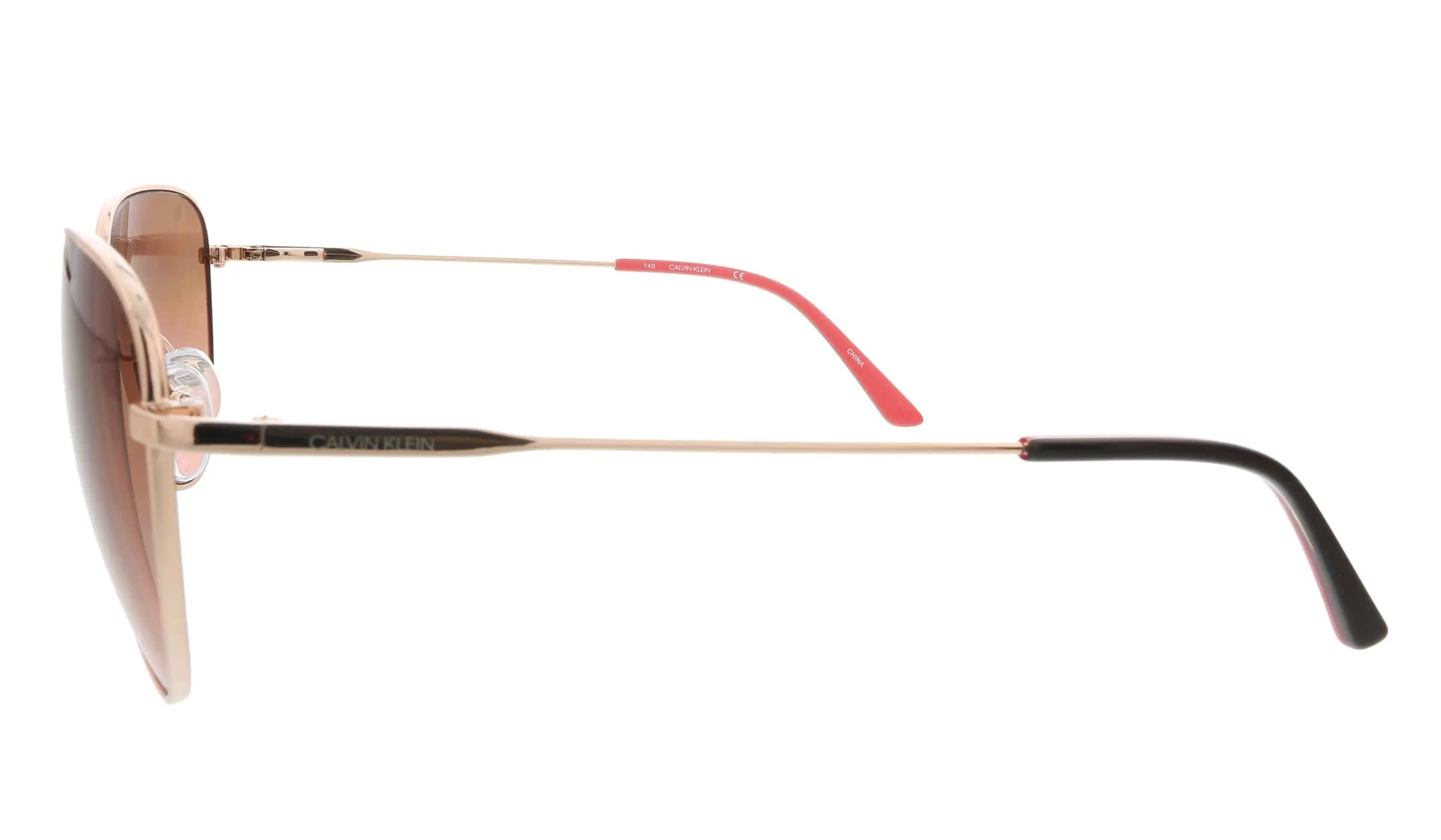 Calvin Klein CK19103S 39365 Rose Gold Butterfly Sunglasses