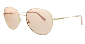 Calvin Klein CK20104S 41746 Rose Gold Round Sunglasses