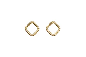 Geo Diamond Stud