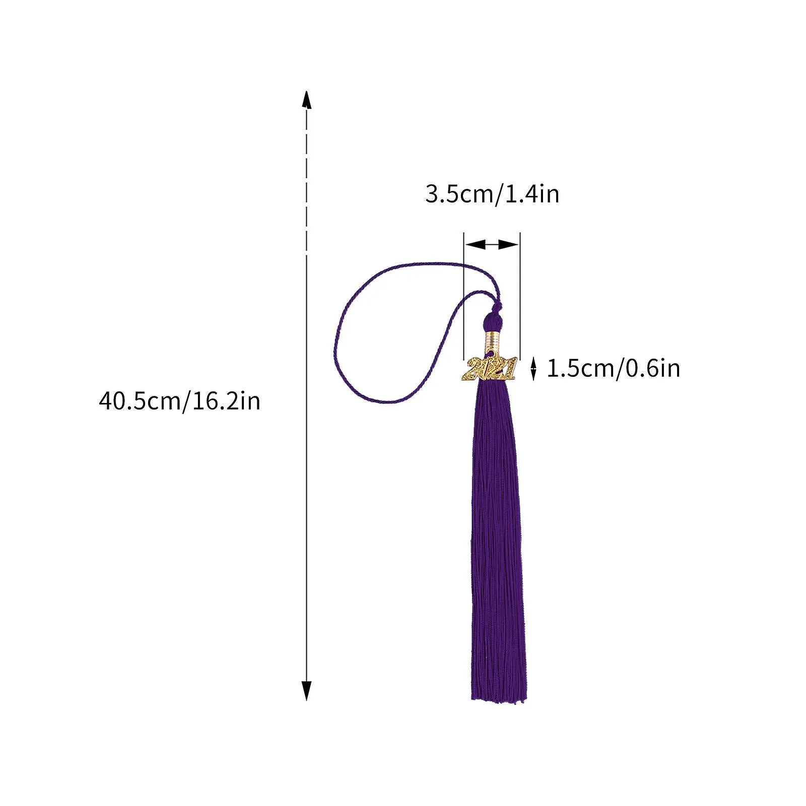 Holiday Ornaments 2021 Decorative Tassels Bag Clothes Tassel Accessories Graduation Student No2377