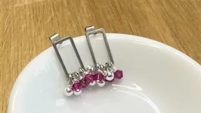How to Make Drops on Rectangles for Earrings by Deb Floros