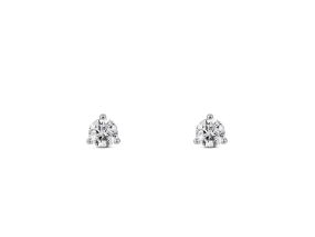 Lab-Grown Diamond ¼ct. tw. Mini Round Brilliant Solitaire Studs | White