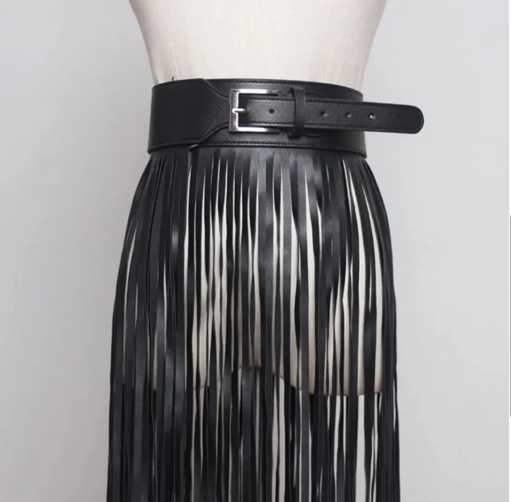 Long Tassel Belt