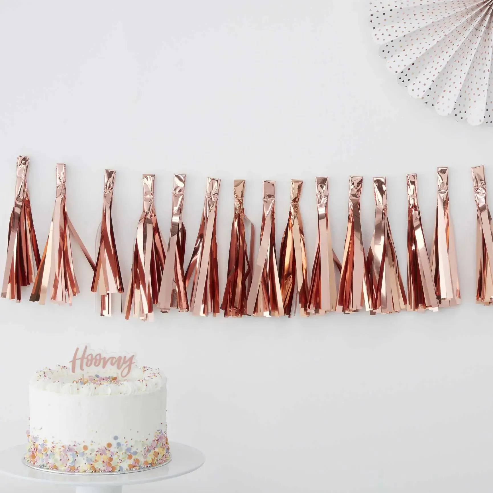 Rose Gold Tassel Garland