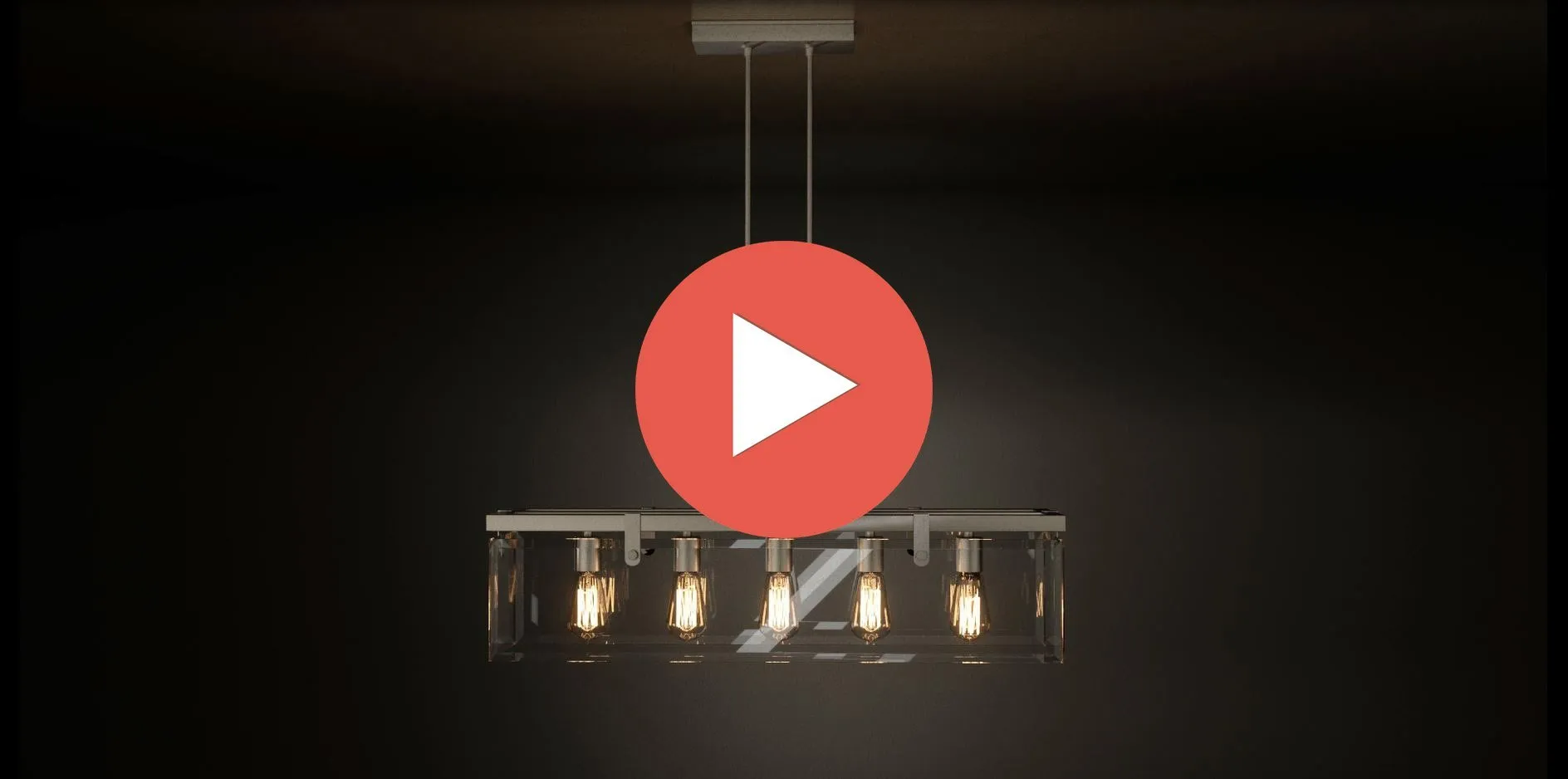 UHP2441 Modern Farmhouse Chandelier, 15-3/4"H x 36-3/4"W, Brushed Nickel Finish, Bristol Collection